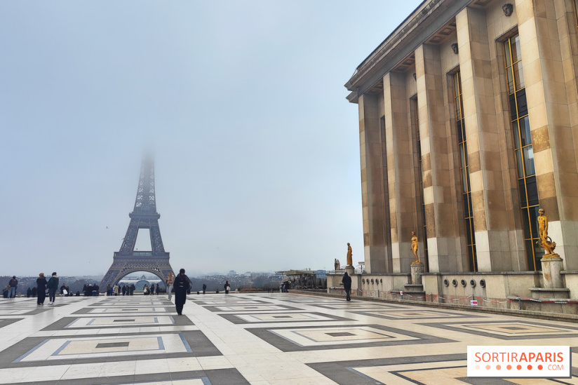 Visuel Paris 16e - Trocadéro Tour Eiffel hiver