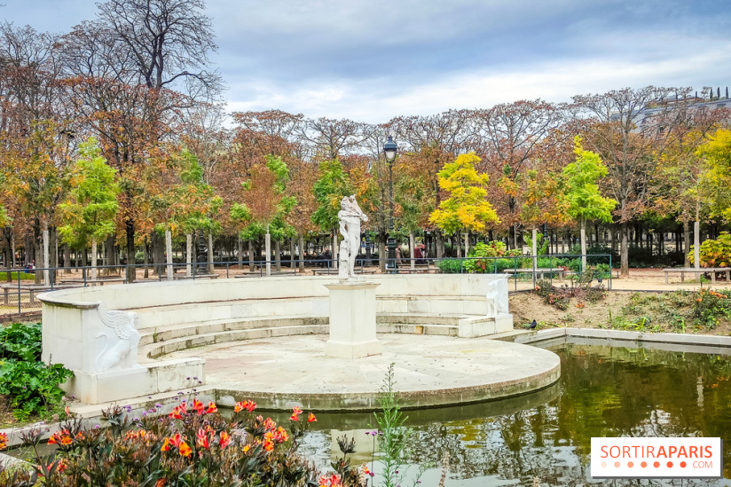Visuel Paris 1er - jardin des Tuileries automne 
