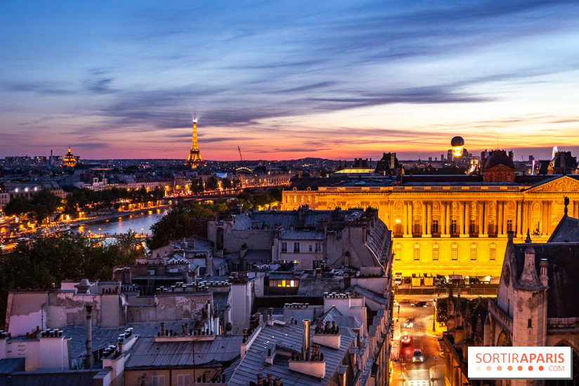 Visuel Paris 1er - Tour Eiffel et vasque 