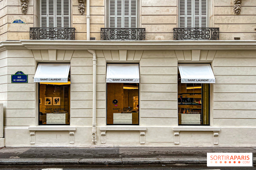 Saint Laurent Babylone, la librairie-galerie d'art de la maison de luxe à Paris - image00004