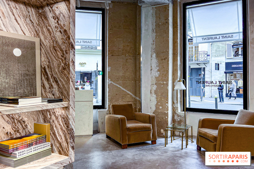 Saint Laurent Babylone, la librairie-galerie d'art de la maison de luxe à Paris - image00063
