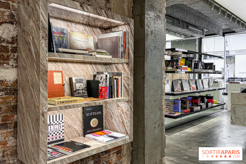 Saint Laurent Babylone, la librairie-galerie d'art de la maison de luxe à Paris