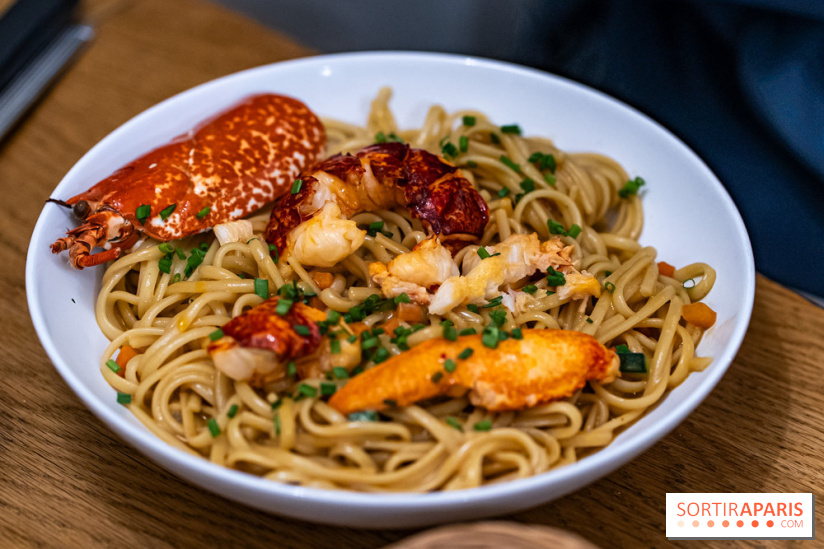 O Bout restaurant à Barbizon -  linguine de homard