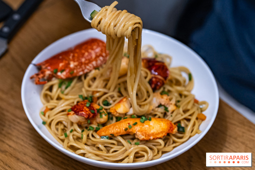 O Bout restaurant à Barbizon - linguine de homard