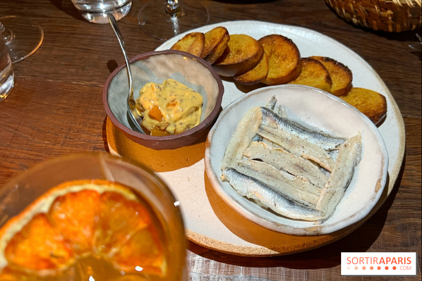 L'Office - Anchois, pain aux épices