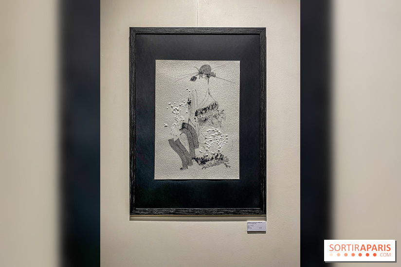 Exposition Sumi et Motion de la calligraphe japonaise Aya Wada à la galerie La Lison - IMG 4927