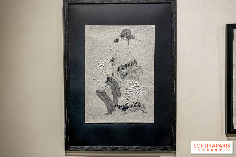 Exposition Sumi et Motion de la calligraphe japonaise Aya Wada à la galerie La Lison