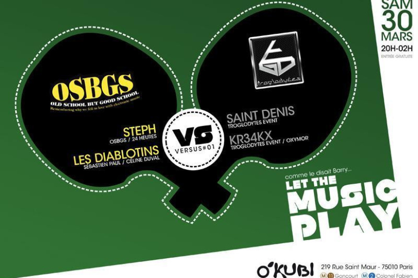 VERSUS #1 OSBGS vs TROGLODYTES EVENT 