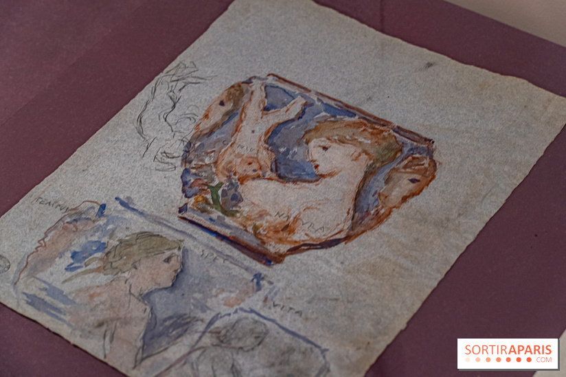 Exposition Henry Cros au Musée des Arts Décoratifs, sculpteur et dessinateur