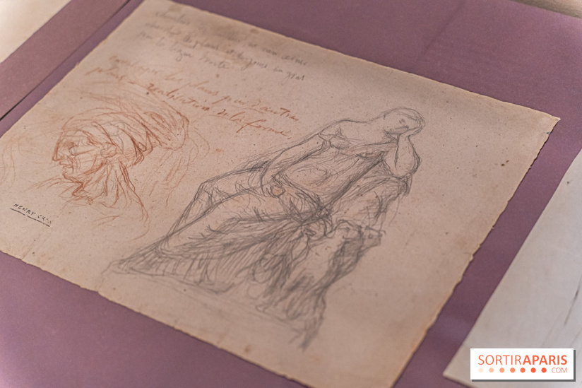 Exposition Henry Cros au Musée des Arts Décoratifs, sculpteur et dessinateur