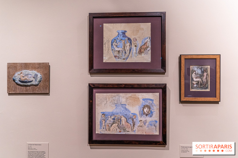 Exposition Henry Cros au Musée des Arts Décoratifs, sculpteur et dessinateur