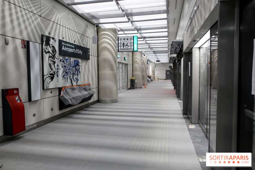 Chantier de la future gare Aéroport d'Orly, nos photos - IMG 2918