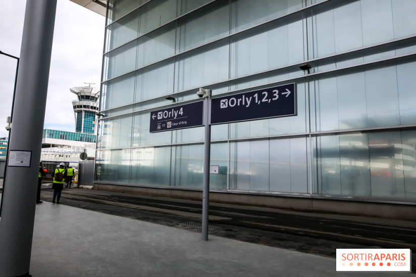 Chantier de la future gare Aéroport d'Orly, nos photos