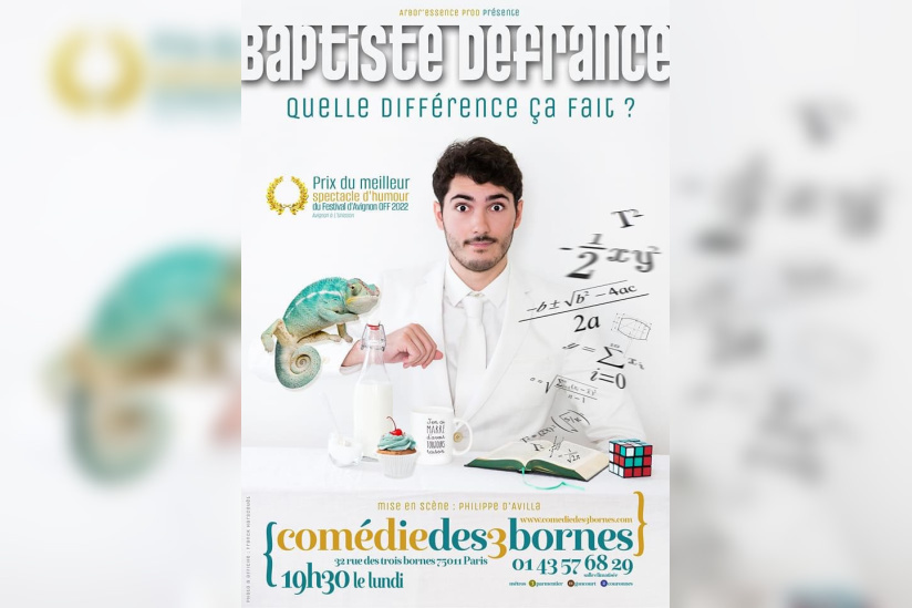 Quelle différence ca fait, le spectacle primé de Baptiste de France à 