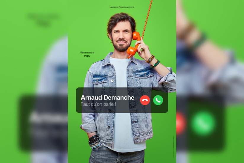 Arnaud Demanche au Casino de Paris pour la dernière date de son spectacle 