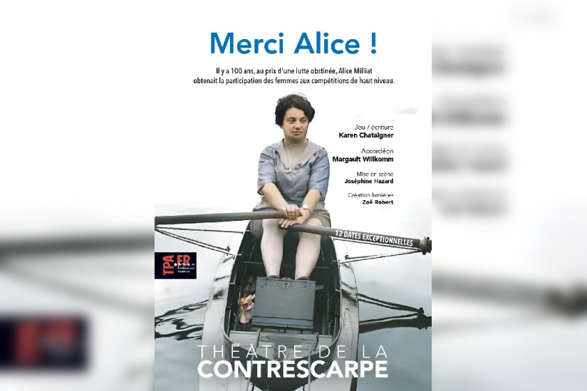 Merci Alice !, la pièce sur la créatrice des premiers Jeux féminins 