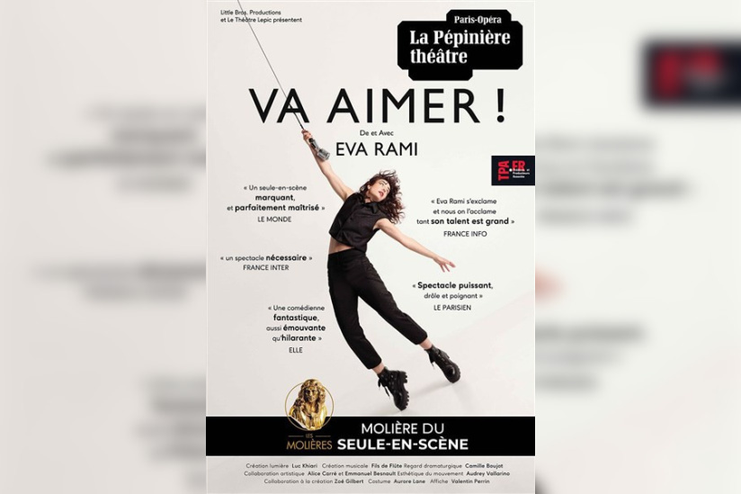 VA AIMER ! seule en scène d'Eva Rami