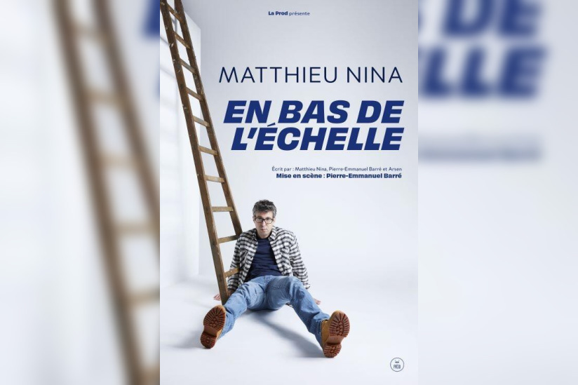 Matthieu Nina : l'humoriste dans son premier one man show au Théâtre Bo Saint Martin 