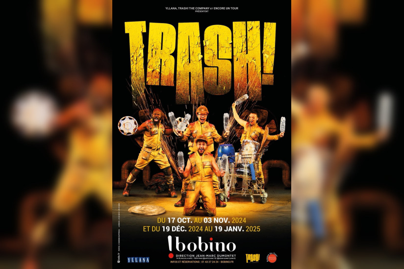 TRASH!, spectacle de percussions engagé au Bobino 