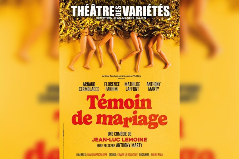 Témoin de mariage : la nouvelle comédie explosive de Jean-Luc Lemoine 