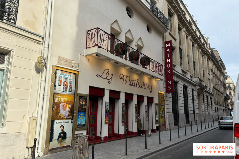 Sebastian Marx dans On est bien là au Théâtre des Mathurins