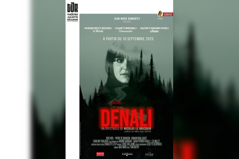 Denali, la pièce nominée aux Molières 2024, de retour au théâtre Juliette Récamier