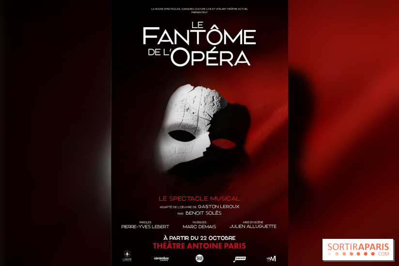 Le Fantôme de l’Opéra : quand l’ombre chante sur la scène du Théâtre Antoine