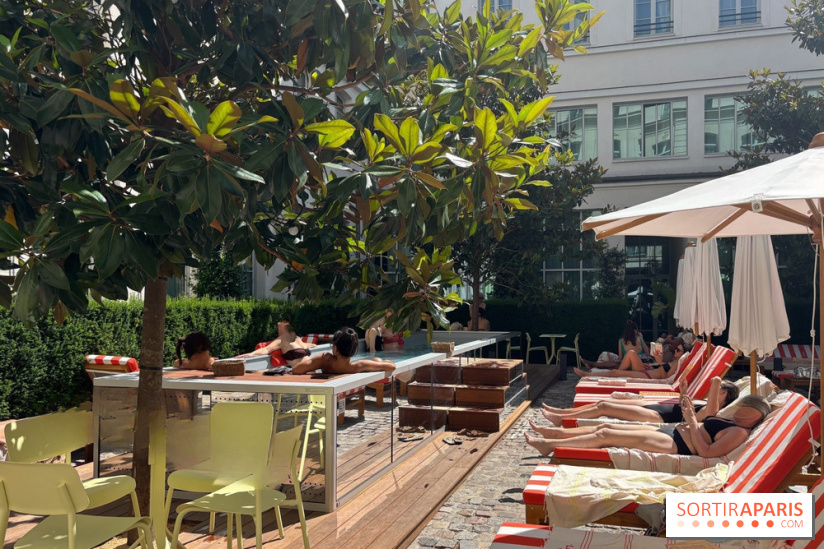 Une piscine éphémère s'installe au Hoxton Paris pour l'été