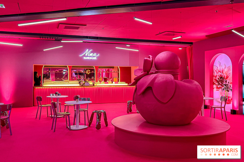 Nina Illusion Café : le café et pop up immersif du nouveau parfum de la Maison Nina Ricci à Paris