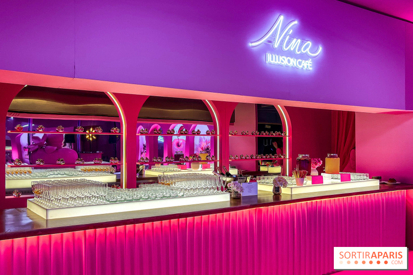 Nina Illusion Café : le café et pop up immersif du nouveau parfum de la Maison Nina Ricci à Paris