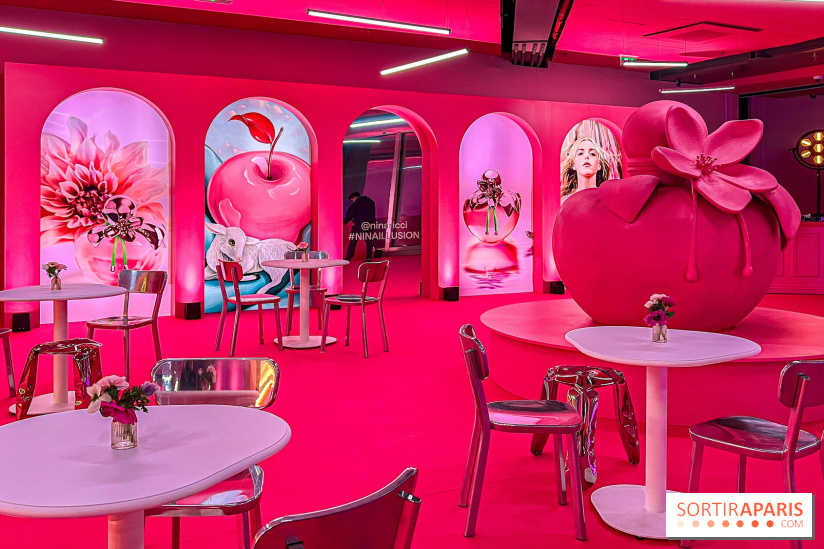 Nina Illusion Café : le café et pop up immersif du nouveau parfum de la Maison Nina Ricci à Paris