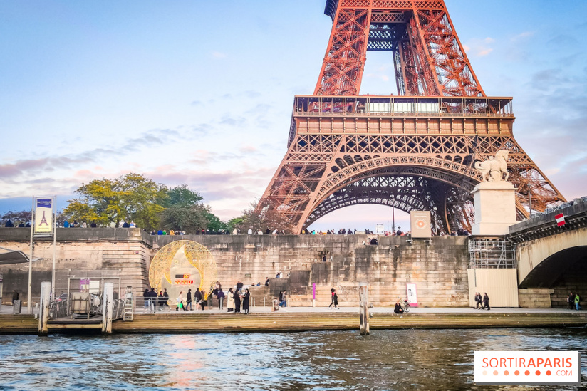 Jeux olympiques et paralympiques Paris 2024 - Visuel - Tour Eiffel