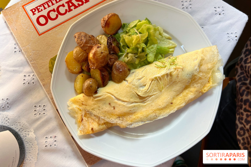 Court-Bouillon - Omelette aux champignons