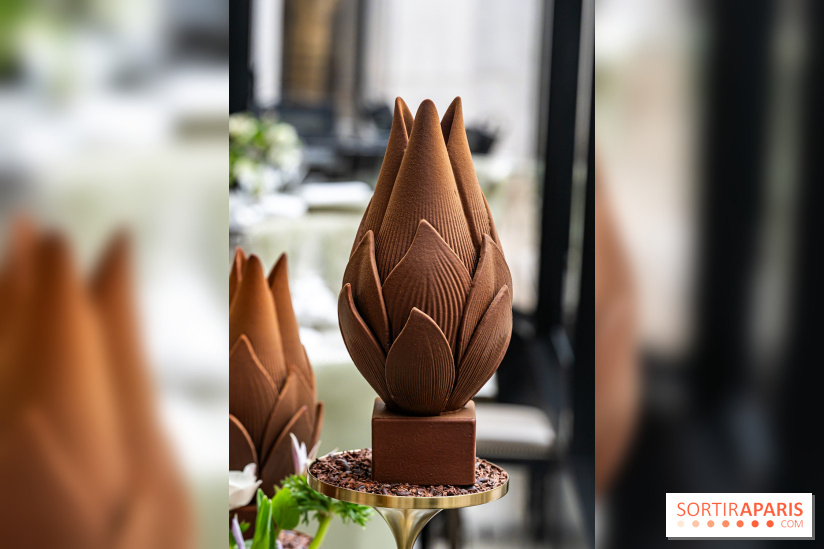 L'oeuf de Pâques fleur du George V Paris par Michael Bartocetti 2024
