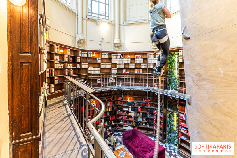 Climbing District Saint-Lazare, la salle d'escalade et espace coworking cachée dans une chapelle -  A7C8030