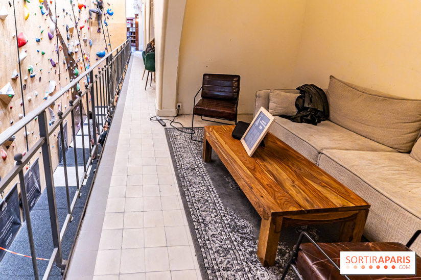 Climbing District Saint-Lazare, la salle d'escalade et espace coworking cachée dans une chapelle -  A7C8034