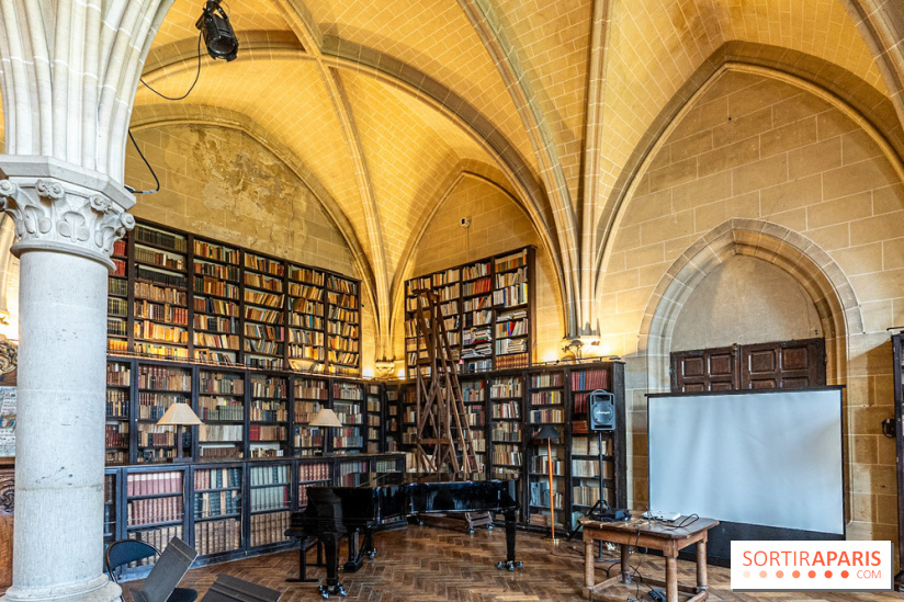 L'Abbaye de Royaumont - les photos -  la bibliothèque