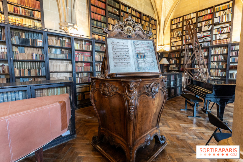 L'Abbaye de Royaumont - les photos -  la bibliothèque