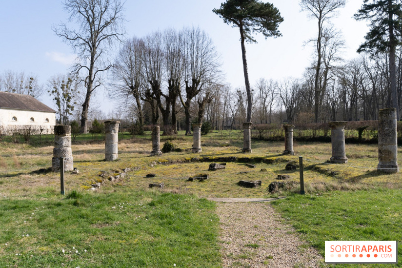 L'Abbaye de Royaumont - les photos - Vestiges du chœur de l'abbatiale