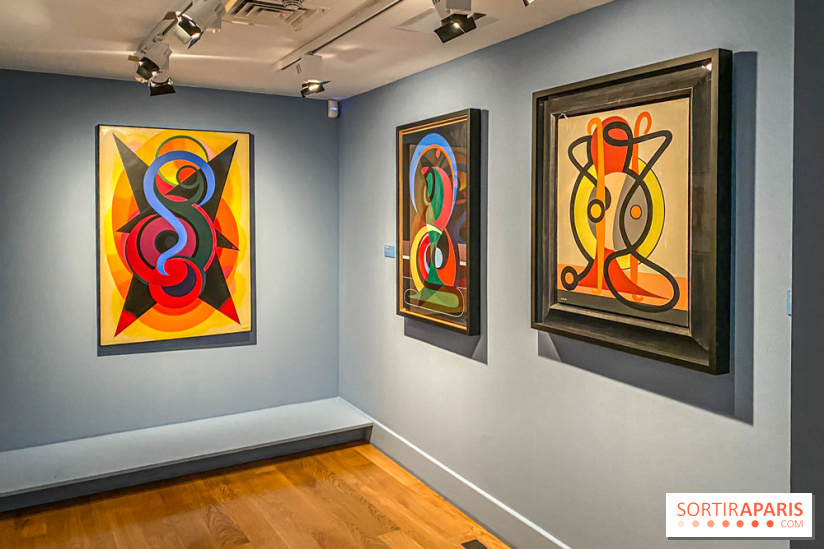 Exposition Auguste Herbin au Musée de Montmartre - IMG 5171