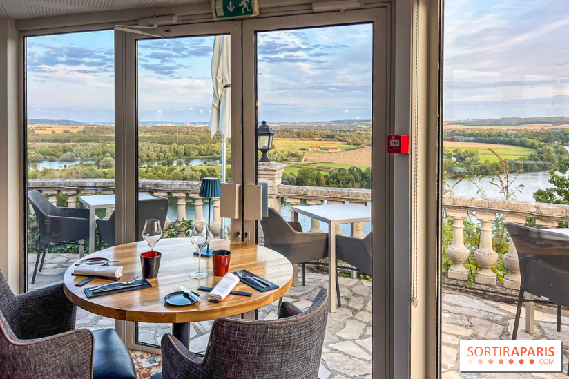 Le Panoramique, le restaurant étoilé des Yvelines à Rolleboise