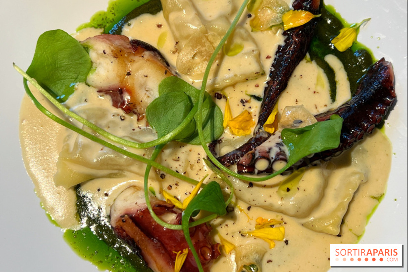 Nepita - Agnolotti oignon et poulpe