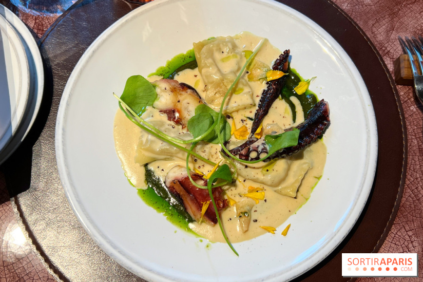 Nepita - Agnolotti oignon et poulpe