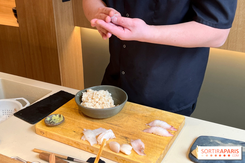 Iodé - Préparation sushi