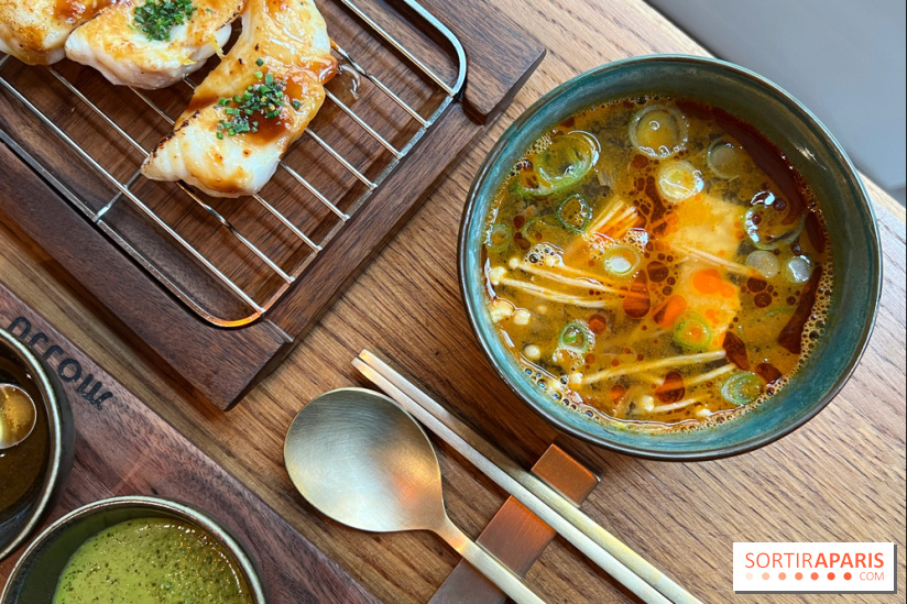 Mojju - Bouillon crevettes miso shiitake