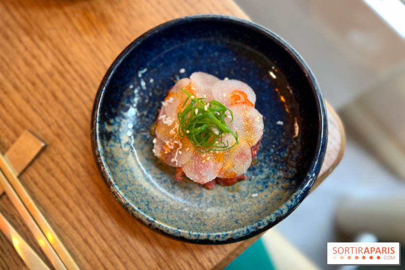 Mojju - Tartare de bœuf et poire coréenne