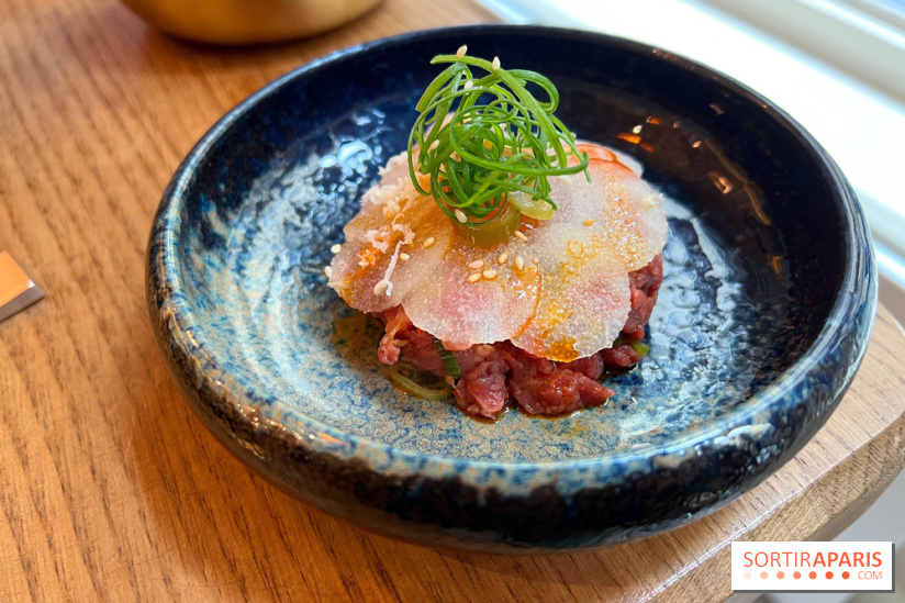 Mojju - Tartare de bœuf et poire coréenne