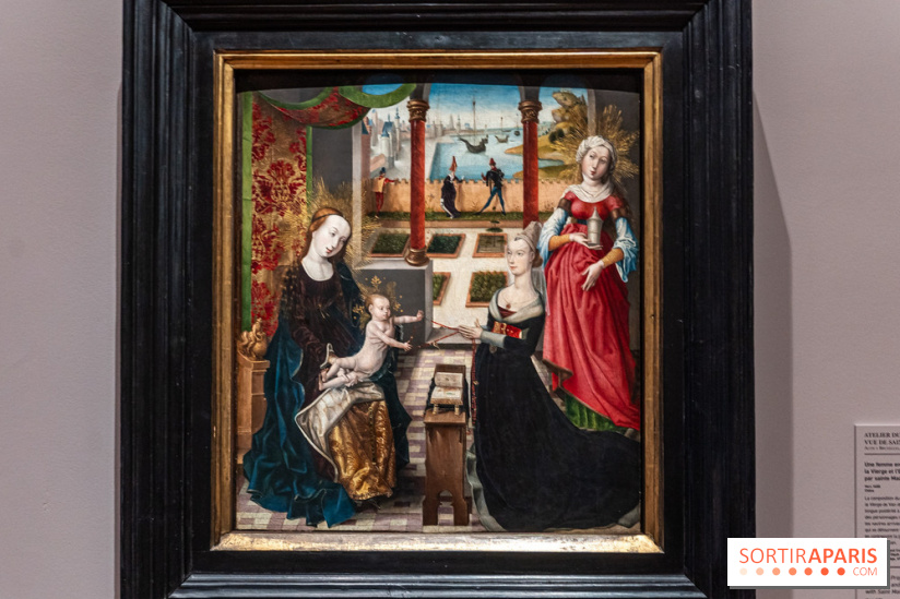 Exposition Revoir Van Eyck, La Vierge du chancelier Rolin au Musée du Louvre