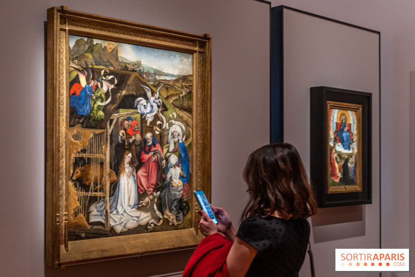 Exposition Revoir Van Eyck, La Vierge du chancelier Rolin au Musée du Louvre