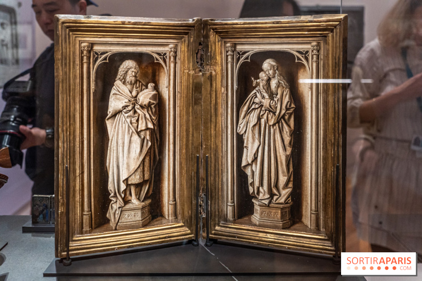 Exposition Revoir Van Eyck, La Vierge du chancelier Rolin au Musée du Louvre